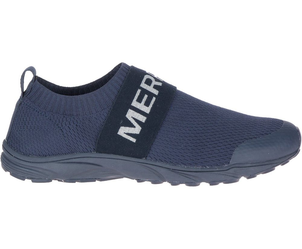 Merrell Slip Ons Navy - Tirana Laceless - Mens 02NVTYRXB